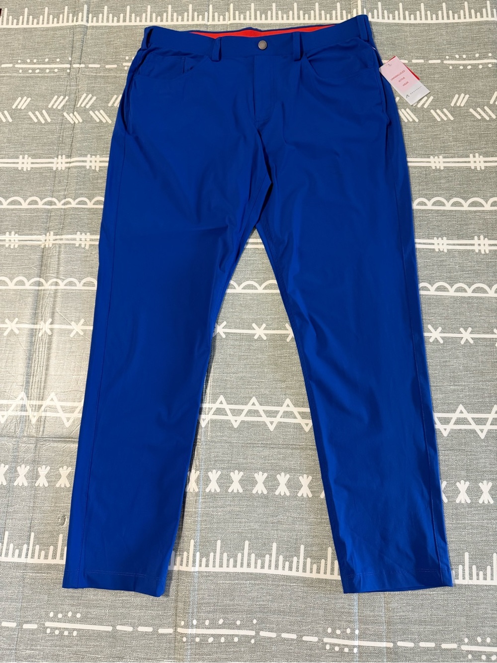 Redvanly Kent Pull-On Pants in Olympic Blue XL/32” inseam NWT